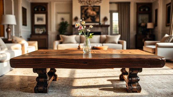 Découvrez les tables basses en bois alliant design et durabilité