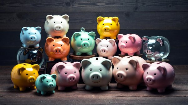 Tirelires innovantes : meilleures options pour épargner malin